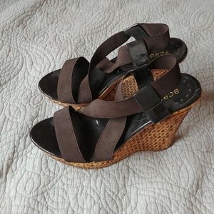 BCBG Wedge Sandal